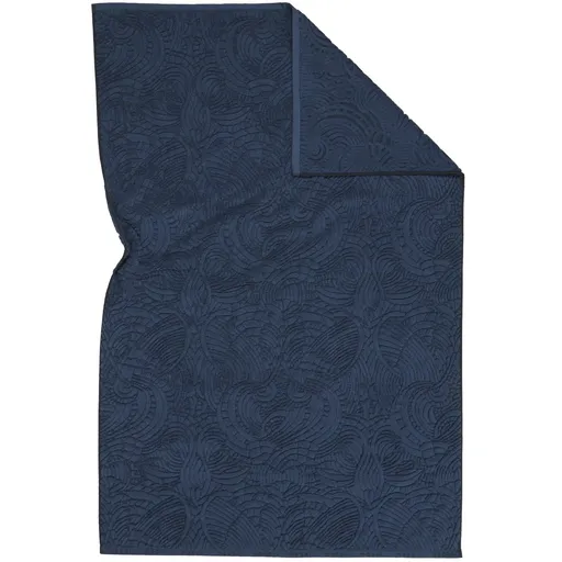 Ručník DODO PAVONE 100 x 150 cm, modrá, bavlna, Moooi