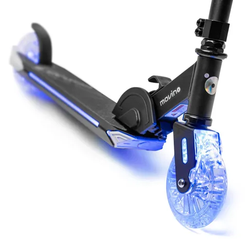 MOVINO COSMO 2 skládací koloběžka s LED koly 120 mm