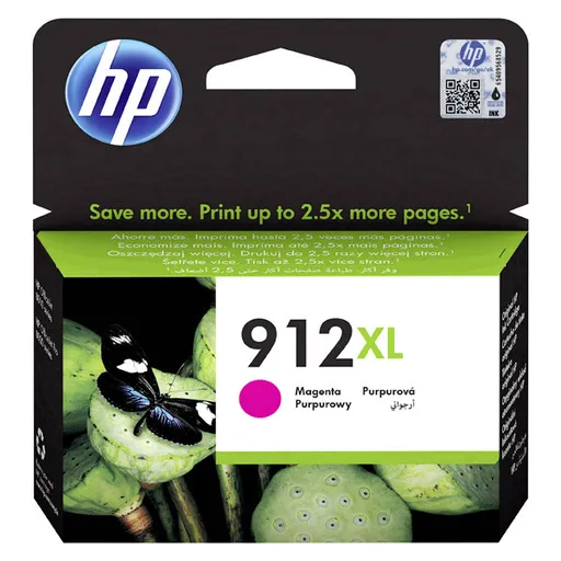HP 3YL82AE - originální cartridge HP 912-XL, purpurová, 9ml
