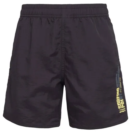 AQUOS HUDSON Chlapecké koupací šortky, černá, velikost 164-170