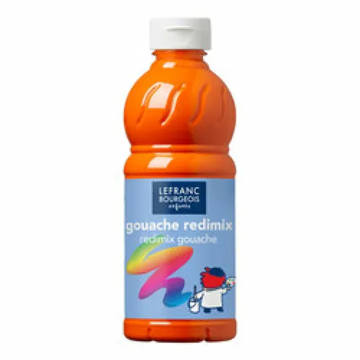 Temperová barva Lefranc Redimix 500ml – 003 Brilliant Orange