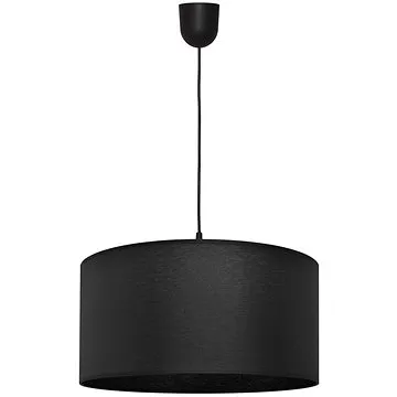 Lustr na lanku ALBA 1xE27/60W/230V pr. 40 cm černá (110731)