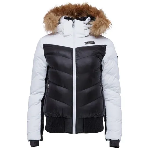 TRIMM JUSTA Dámská lyžařská bunda, bílá, velikost