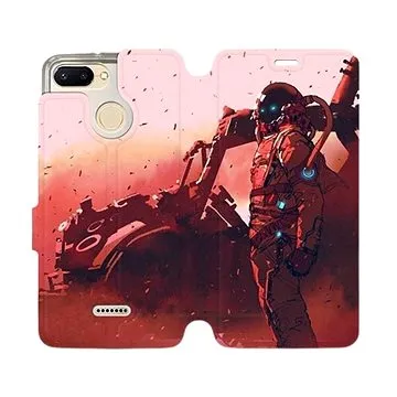 Flipové pouzdro na mobil Xiaomi Redmi 6 - MA09S Průzkumník s červeným vozítkem (5903226362998)