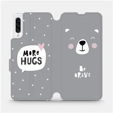 Flipové pouzdro na mobil Samsung Galaxy A30s - MH06P Be brave - more hugs (5903516062997)