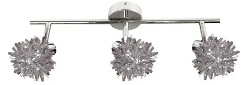 Dělená stropní lampa 3X40W G9 chrom