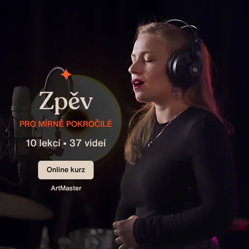 ArtMaster Online kurz Zpěv - Pro mírně pokročilé