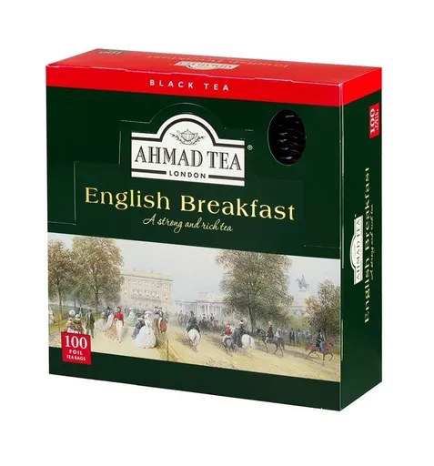 Ahmad Tea English Breakfast porcovaný čaj 100x2 g