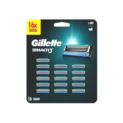 Gillette Náhradní hlavice Gillette Mach3 16 ks