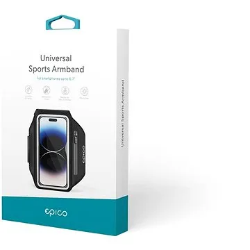 Epico Armband Sport pro smartphony až 6.7" černý (9915141900014)