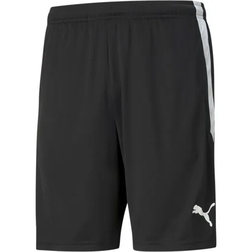 Puma TEAM LIGA TRAINING SHORTS Pánské fotbalové kraťasy, černá, velikost XXL