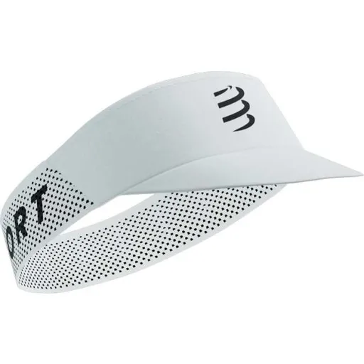 Compressport PRO RACING VISOR Běžecký kšilt, bílá, velikost UNI