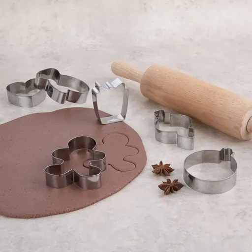 Vykrajovačka Vánoční ozdoby, sada 6 ks