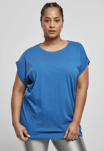 Urban Classics Ladies Extended Shoulder Tee sporty blue - XS