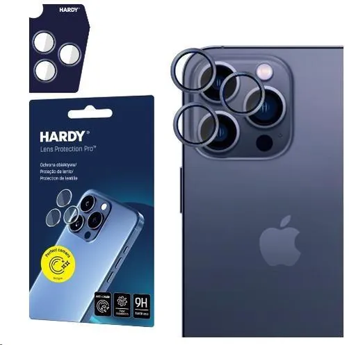 3mk HARDY Lens Protection Pro pro iPhone 15 Pro Blue