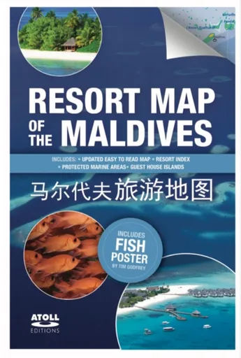 Resort Map of the Maldives - Tim Godfrey