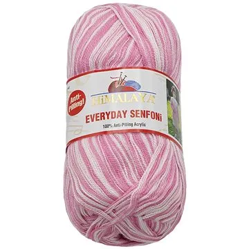BELLATEX s.r.o. Příze Everyday Senfoni 100 g - 71001-09 bílorůžová (9835)