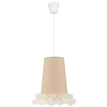 Dětský lustr na lanku BALLET 1xE27/40W/230V béžová (81519)