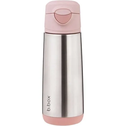 B.BOX BLUSH CRUSH 500 ML Sportovní termoska na pití, stříbrná, velikost 500 ML