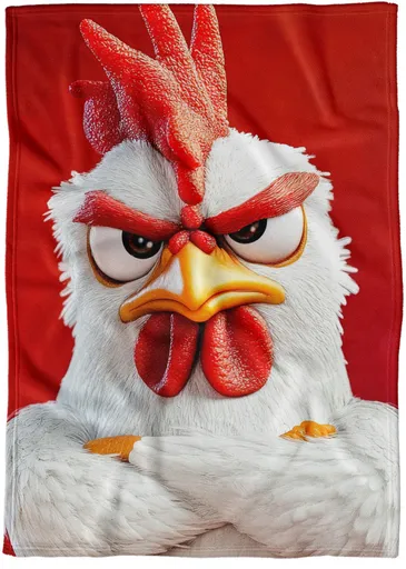 Deka Naštvaná slepice (Podšití beránkem: NE)