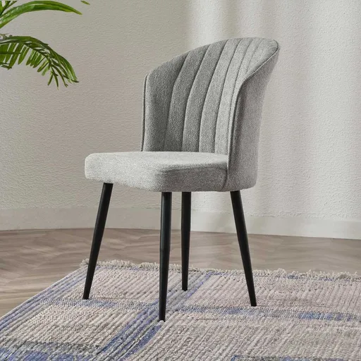 Sada židlí (2 kusy) Rubi - Grey, Black v2