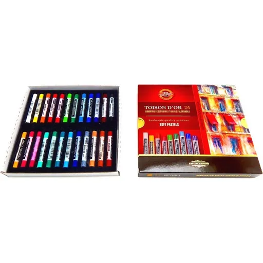 Koh-i-noor sada kříd prašných 8514 10 mm 24 ks