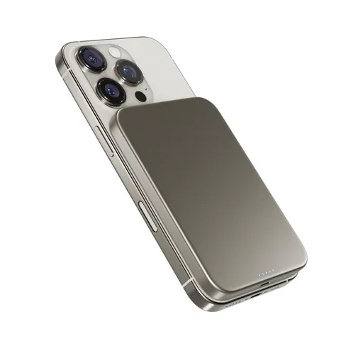 Epico Qi2 5000mAh Alu Mag+ PowerBanka EM51 -titan