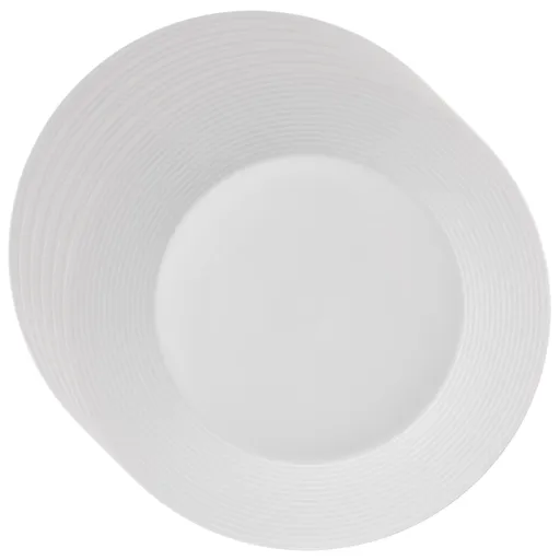 Orion Sada porcelánových mělkých talířů Mona linka 6 ks, 27 cm
