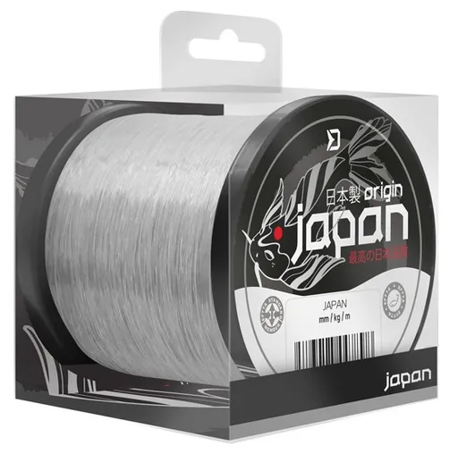 Delphin vlasec japan origin ultra čirá - průměr 0,369 mm / nosnost 9,96 kg / návin 300 m
