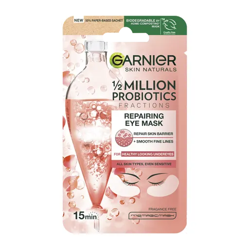 Garnier Skin Naturals Regenerační oční textilní maska 6 g