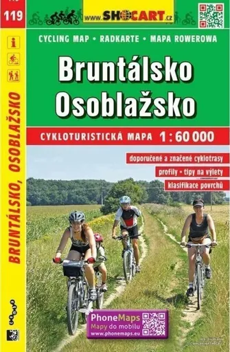 SC 119 Bruntálsko, Osoblažsklo 1:60 000