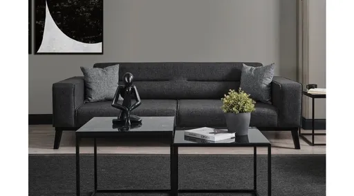 Trojmístná rozkládací pohovka Bali 3 Seater - Anthracite