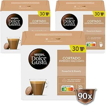 NESCAFÉ Dolce Gusto Cortado Espresso Macchiato XXL, 3 balení (12226788)