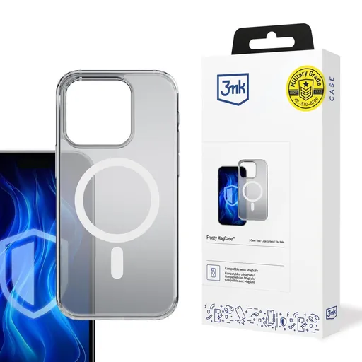 3mk ochranný kryt Frosty MagCase White pro Apple iPhone 14 Pro Max
