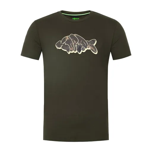 Korda Triko Outline Tee Dark Olive - M,Korda Triko Outline Tee Dark Olive - M