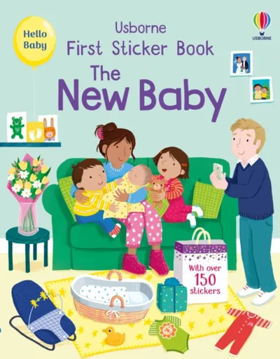First Sticker Book The New Baby - Jessica Greenwell