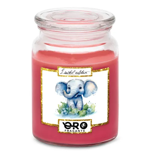 Svíčka Slůně (Vůně svíčky: Višně v čokoládě)