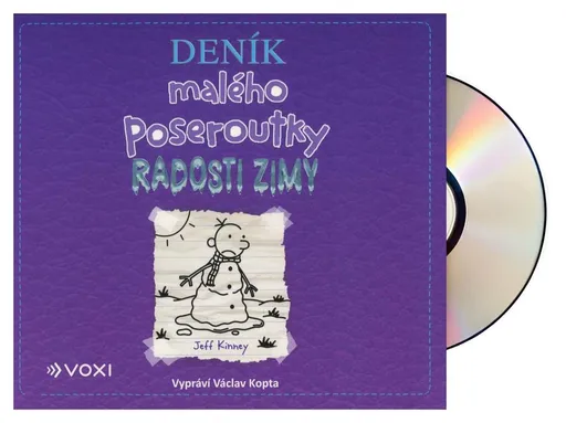 Deník malého poseroutky 13 - Radosti zimy (Jeff Kinney-Václav Kopta) (MP3-CD)