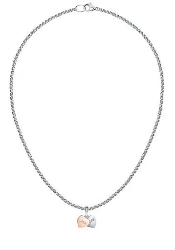 Morellato Romantický ocelový bicolor náhrdelník You & Me Drops SCZ1264