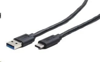 GEMBIRD USB 3.0 AM na Type-C kabel (AM/CM), 1, 8m, černý
