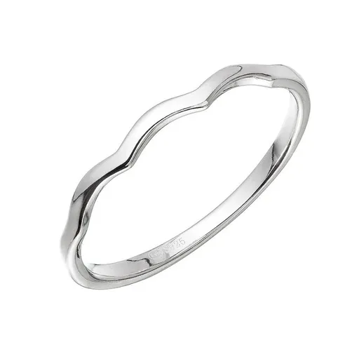 Evolution Group - Pavona Elegantní stříbrný prsten Vlnky 65002 54 mm