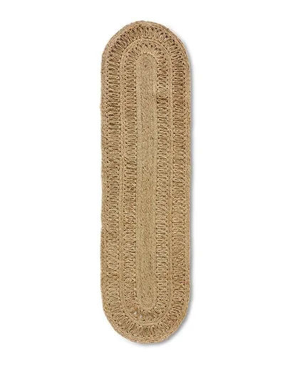 Přírodní jutový oválný koberec / běhoun Soleil - 80*300 cm HKLIVING