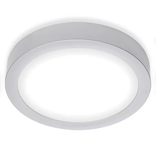 BRILONER LED stropní svítidlo, pr. 22,5 cm, 16,5 W, matný chrom BRI 7117-414