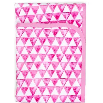 Bobánek Přebalovací podložka Trojúhelníčky 75 × 75 cm jemná (6PPM)