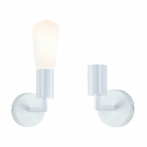 PAULMANN Nástěnné svítidlo Ravi IP44 E27 max. 60W bílá mat