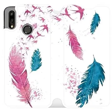 Flipové pouzdro na mobil Huawei P Smart 2019 - MR08S Pírka (5903226714865)