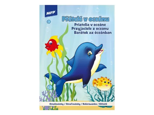 Omalovánky MFP A4 Přátelé v oceánu 2 210x295mm/16