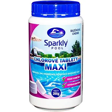 Sparkly POOL Tablety do bazénu chlorové MAXI 1 kg