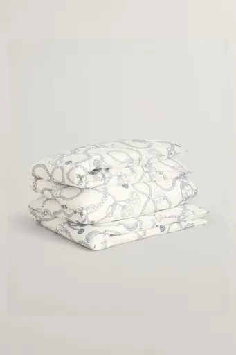 LOŽNÍ POVLEČENÍ GANT SAILING PRINT SINGLE DUVET 140x200 EGGSHELL