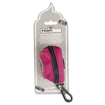 DUVO+ Zásobník na sáčky na psí exkrementy 14 × 7 × 6cm Fialová (5414365377748)